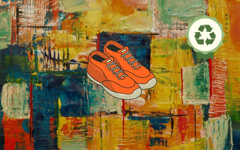 Ecological Paints Cycling Shoes