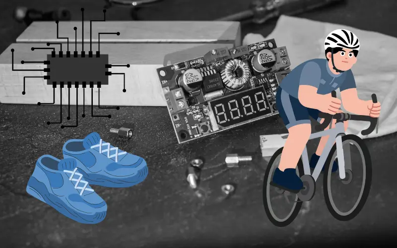 Pressure Sensors Cycling Shoes